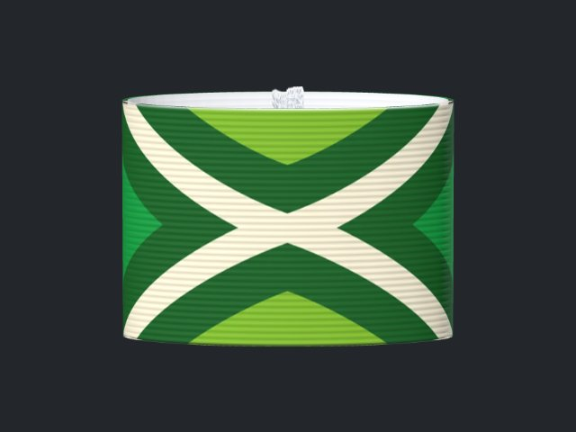 Captain's armband designed by a customer