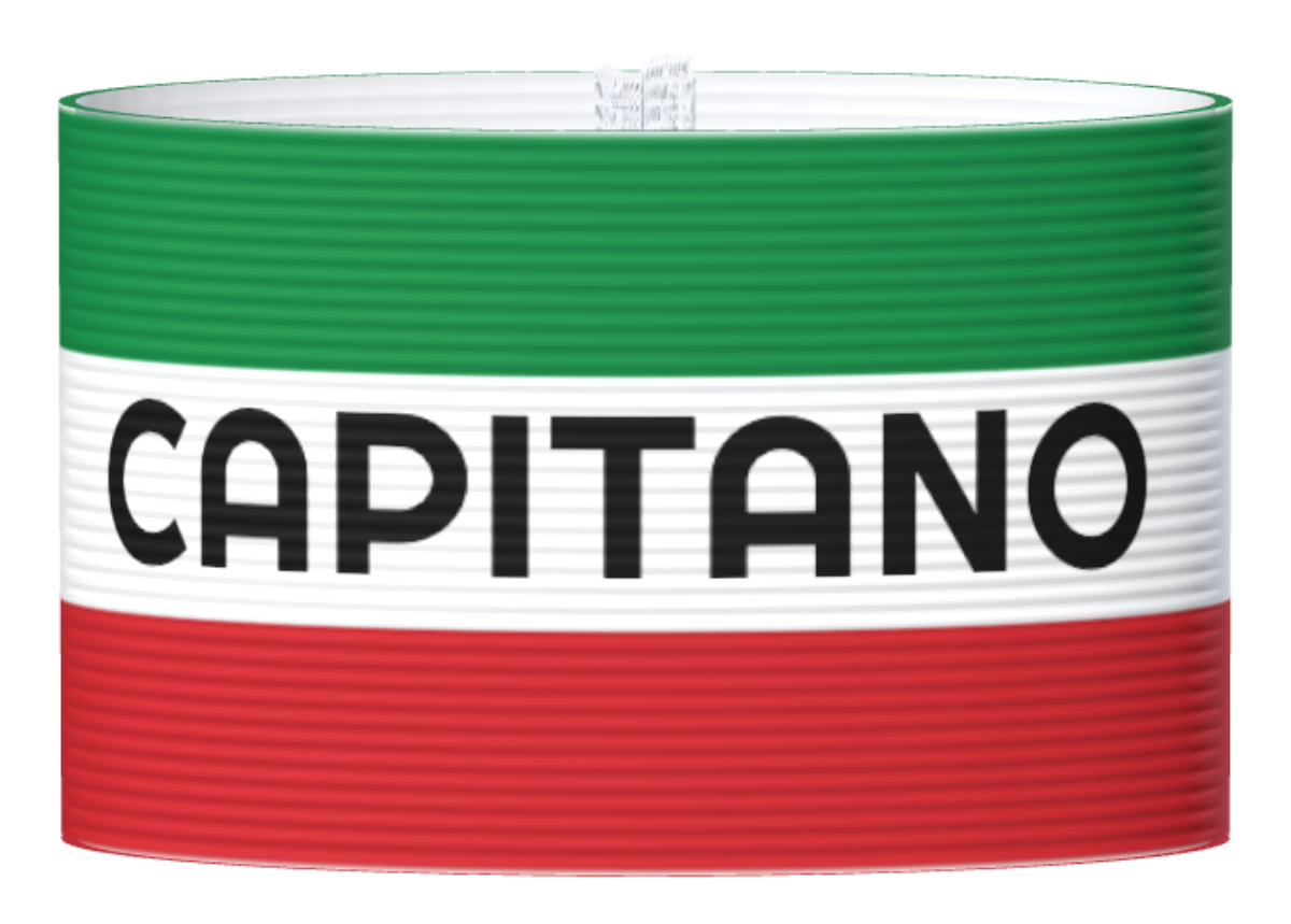 Captain's armband designed by a customer