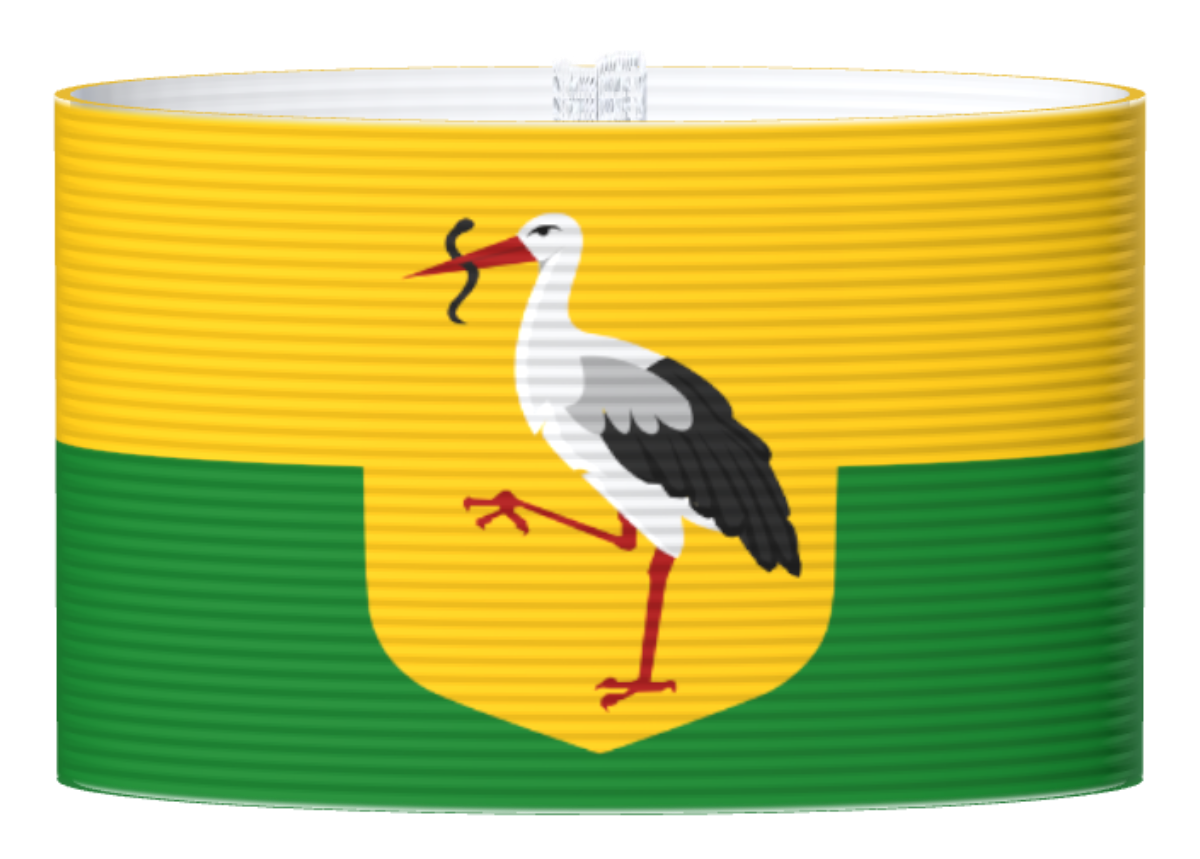 Captain's armband designed by a customer