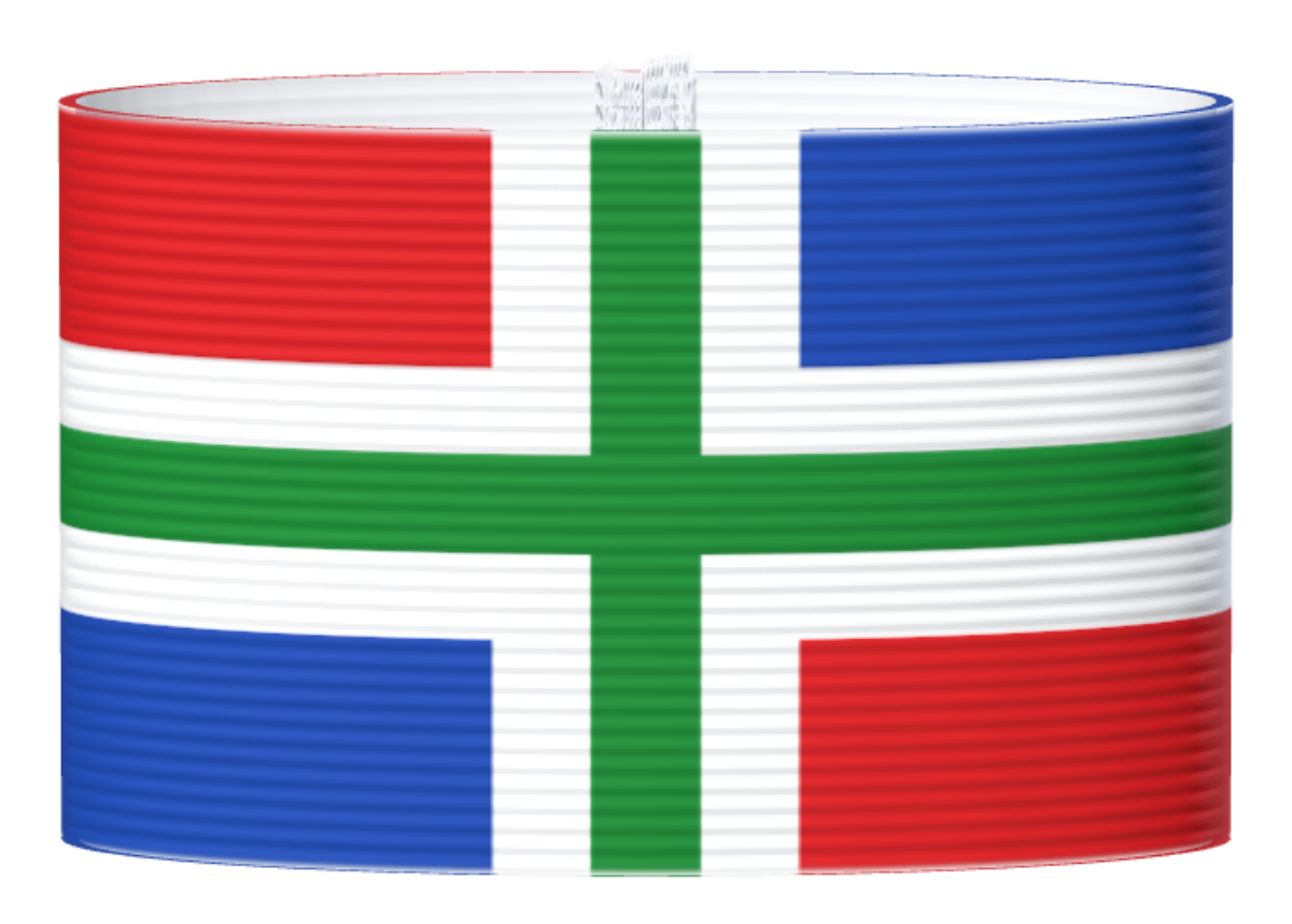 Captain's armband designed by a customer