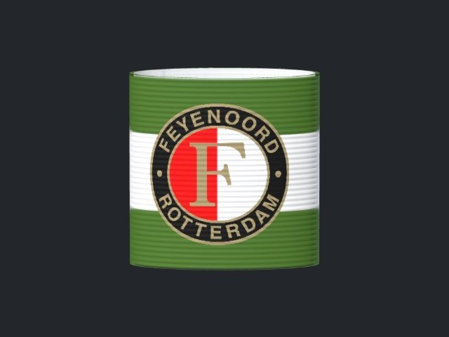 Captain's armband designed by a customer