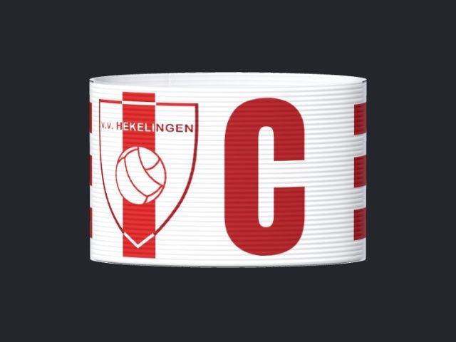 Captain's armband designed by a customer