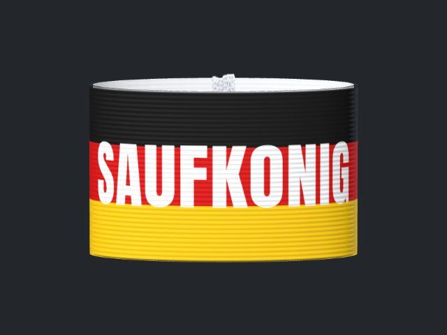 Captain's armband designed by a customer