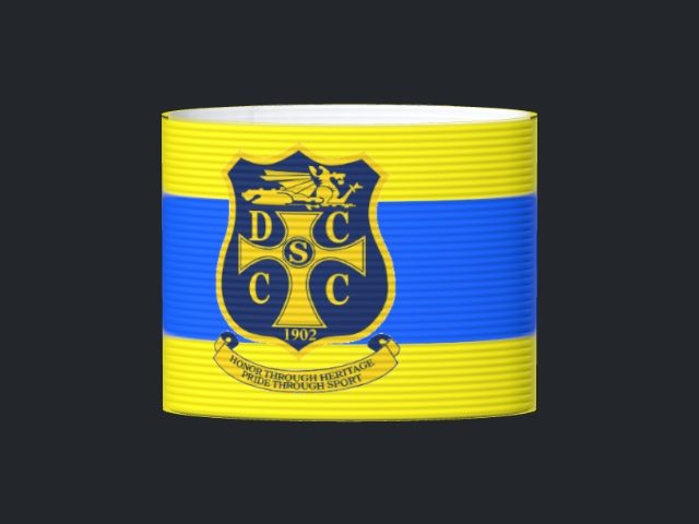 Captain's armband designed by a customer