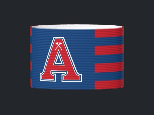 Captain's armband designed by a customer