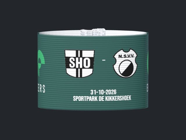 Captain's armband designed by a customer
