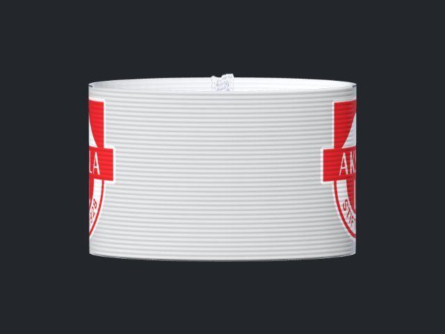 Captain's armband designed by a customer