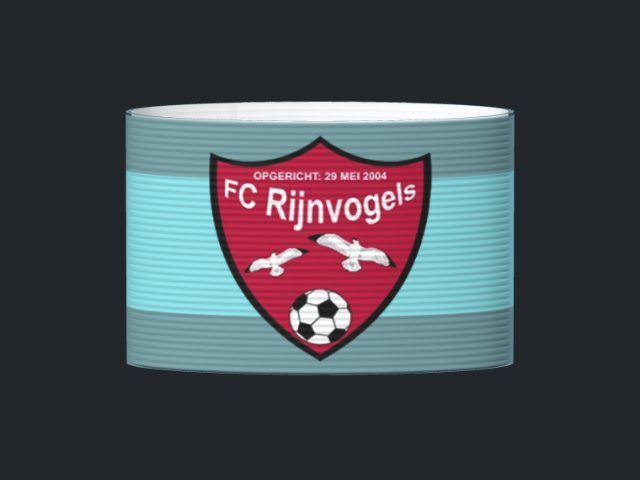 Captain's armband designed by a customer