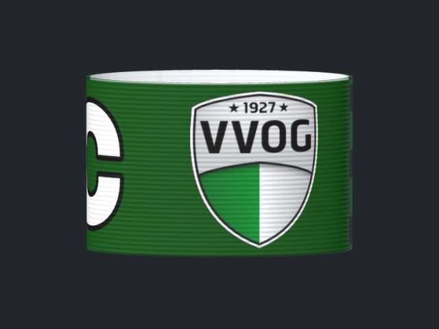 Captain's armband designed by a customer