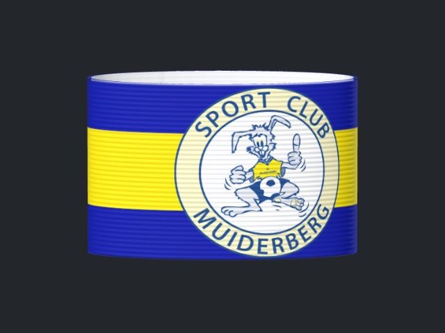 Captain's armband designed by a customer