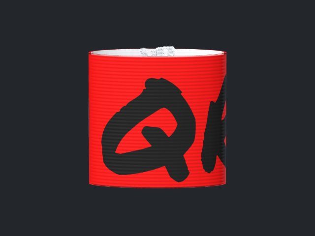 Captain's armband designed by a customer