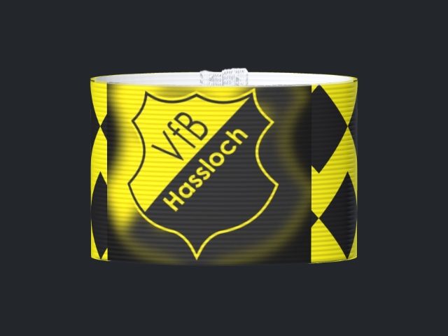 Captain's armband designed by a customer