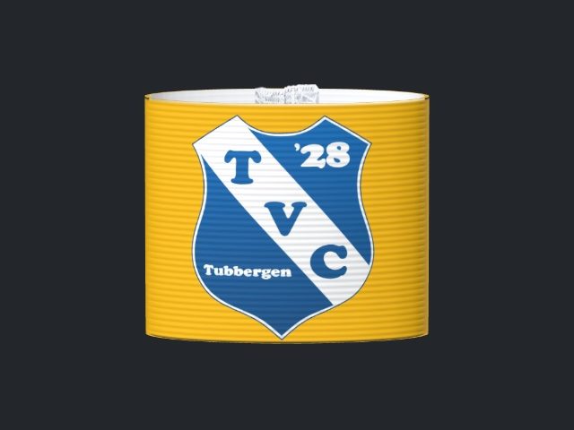 Captain's armband designed by a customer