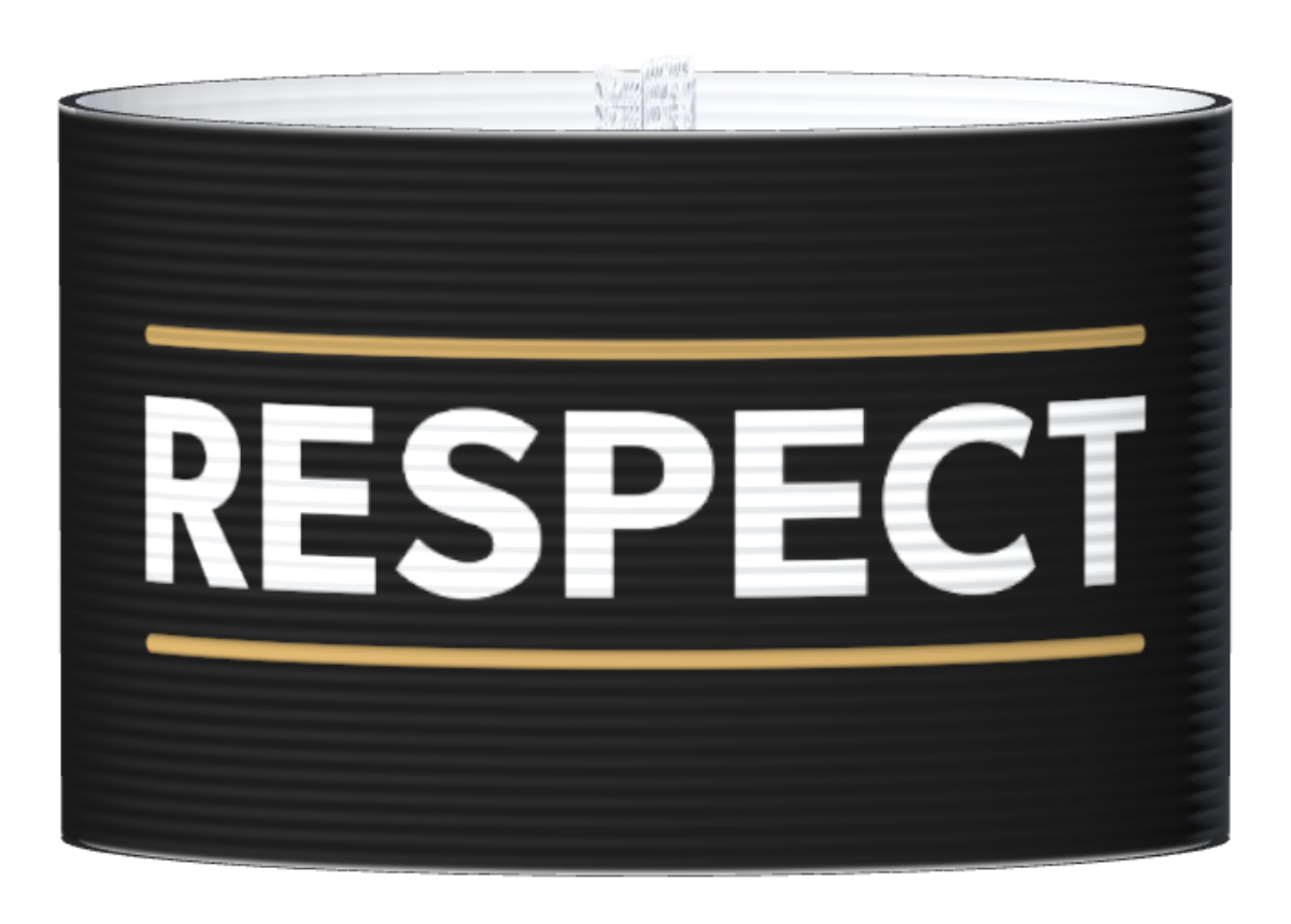 Captain's armband designed by a customer