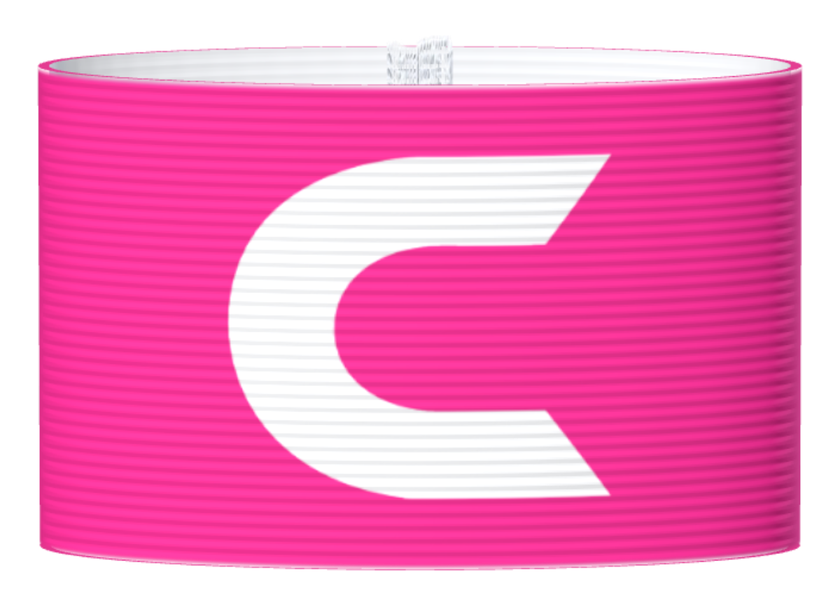 Captain's armband designed by a customer